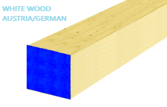 WHITEWOOD 4 x 4 x 13FT